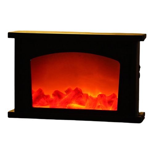 LED Fireplace Lantern Flamless  Effect Lamp Home