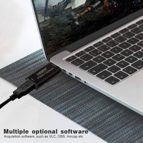 HDMI to USB 2.0 Video Capture Card - Black