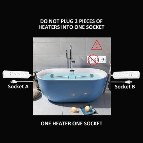 Immersion Heater, Electric Submersible Instant Water Heater
