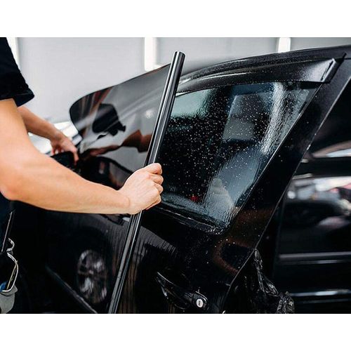 WEFILM 68%VLT Black Car Windscreen Tint Front Window Foils Explosion-proof Solar Protection Film Tints