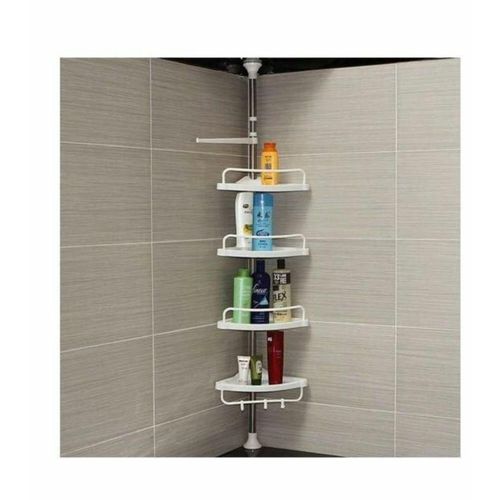 Adjustable Multi Corner Shelf Bathroom Organizer Storage Rack