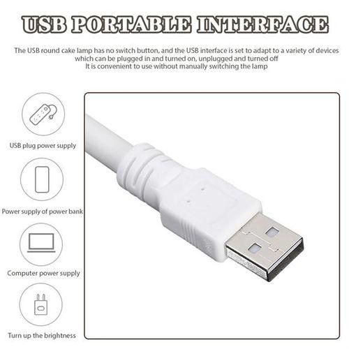 Voice Controlled LED Night Light Smart USB Desk Lamp