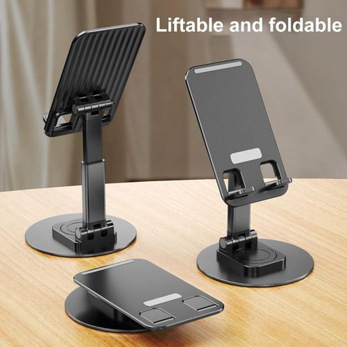 Mobile Phone Holder, Universal Foldable Table Holder, Compatible with Smartphones