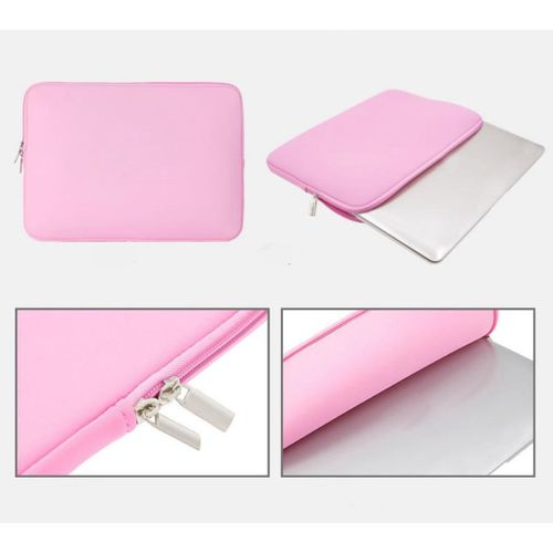 Laptop Sleeve Case Cover Portable Notebook Bag 13inch for MacBook Pink