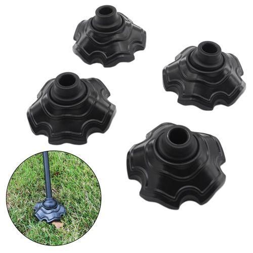 4x Chair Feet Floor Protectors Outdoor Chair Leg Tips 15mm NO5116