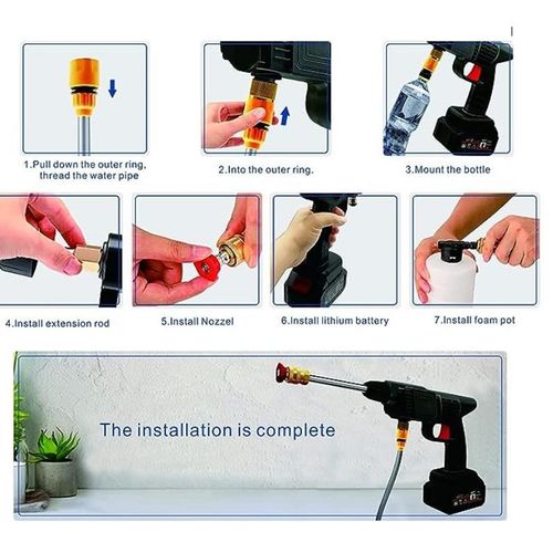Cordless High Pressure Jet Cleaner, Washer