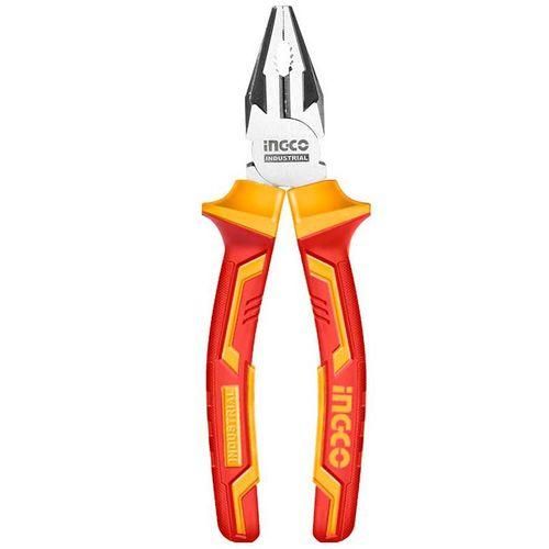 INGCO HIHLDCP28160 Insulated High Leverage Diagonal Cutting Pliers-Red,Yellow