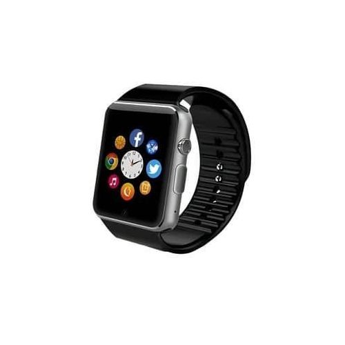 2030 W008 Smartwatch Silicone Band For Android & iOS Supports SIM Card TF Card 250MB RAM Bluetooth Connect Smartphone SMS Synchronous Camera , Video Record , Music FM Radio- Multicolor