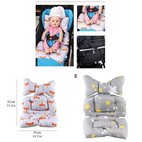 Baby Stroller Pad Seat Warm Cushion Mattress Pillow Cover Carriage Cart Thick Trolley Chair Pad New