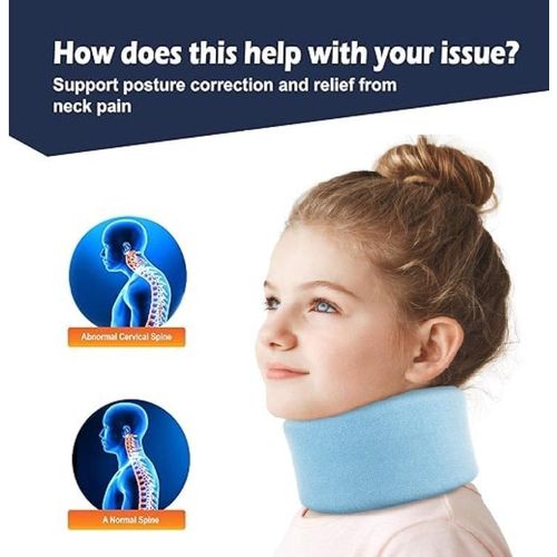 Light Foam Neck Support -Blue.