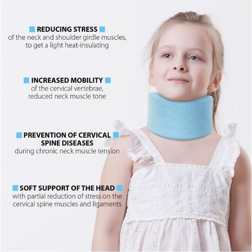 Light Foam Neck Support -Blue.