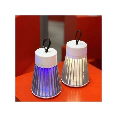 LED Mosquito Killer Trap Lamp Electric Shock Bug Zapper For Insects Fly Screen - Multi-colours.