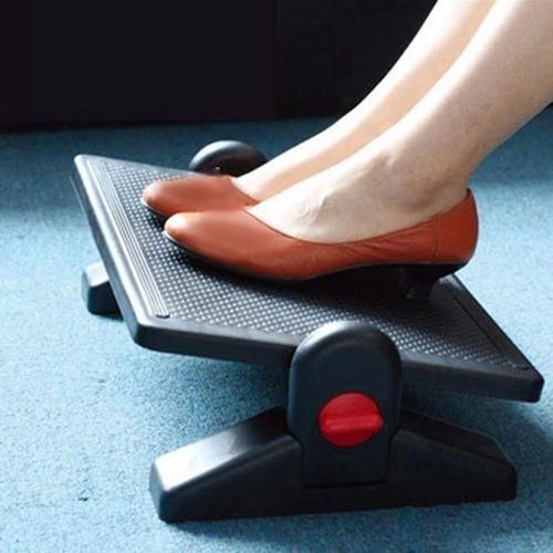 Foot Rest, Height Angle Adjustable Ergonomic Leg Support Foot Stool,