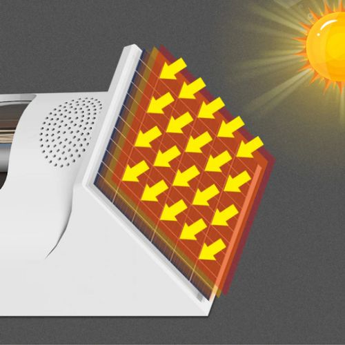 Outdoor Solar Powered & Siren Alarm PIR Motion Sensor Standalone Alarm System