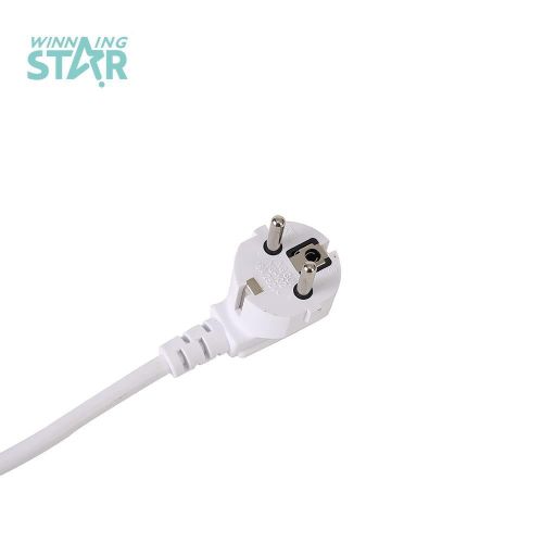 4 Switched Universal Extension Socket Power Strip Electrical Outlet With Cable- white