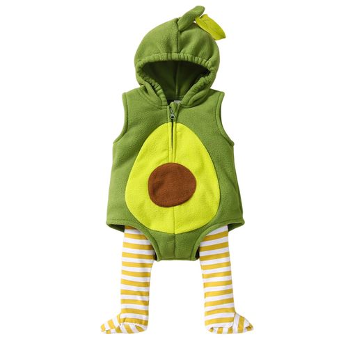 Avocado Costumes Halloween Cosplay Infants and Children Aged 6-24mouths for Children's Day Christmas Gift,Green,70cm NO5116