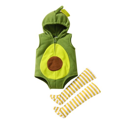 Avocado Costumes Halloween Cosplay Infants and Children Aged 6-24mouths for Children's Day Christmas Gift,Green,70cm NO5116