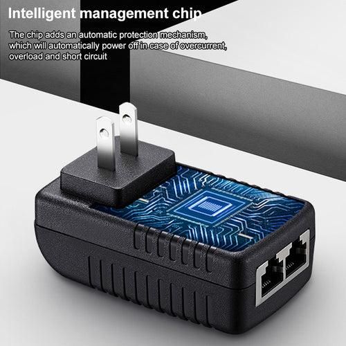 48V (0.5A) Gigabit PoE adapter
