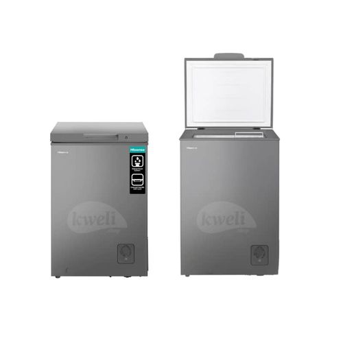 Hisense 130Litres FC-13DT4ST Chest Freezer - Grey
