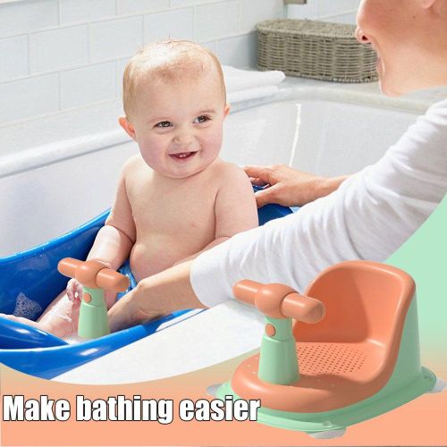 Baby Bathtub Seat Chair Non-Slip Infants Bathtub Chair for 6-18 Months Baby