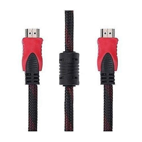 HDMI To HDMI High Quality Picture Cable 5.0 Meters  -  Black , Red