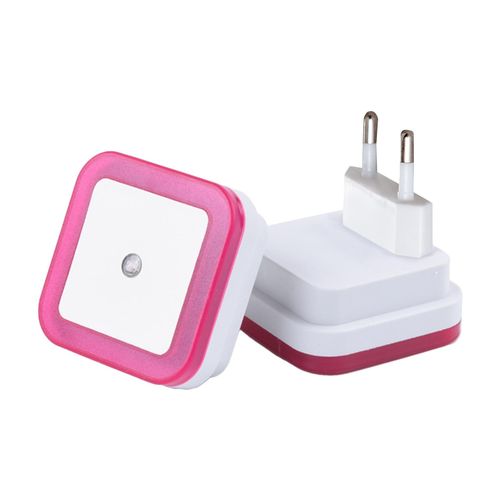 1PCS Wall-mounted Sensor Night Light Automatic On/Off LED Sensor Lights Plug into Wall Light Stair Lamp for Stairway Bathroom Kids Room Garage Cabinet Bedroom NO5111