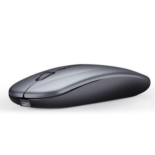 2.4G Wireless USB Rechargeable Bluetooth-compatible-Grey