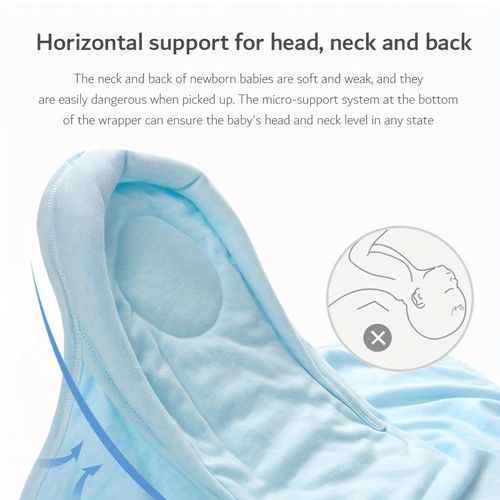 Cartoon Printed Head Guard Pure Cotton Sleeping Bag For Baby 0-3 Months