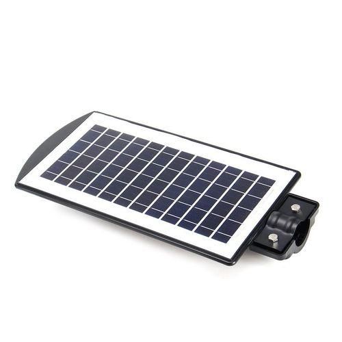 Coral Star 150watts Solar Security Light With Panel With Night Sensor - Black