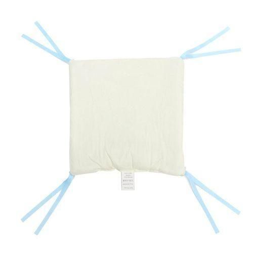 6PCS Popular Crib Bumper Protective Baby Nursery Bedding Comfy Infant Cot PadBlue Blue Blue