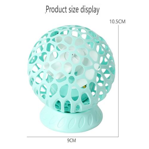 Night Light with fan  USB blue pink & yellow