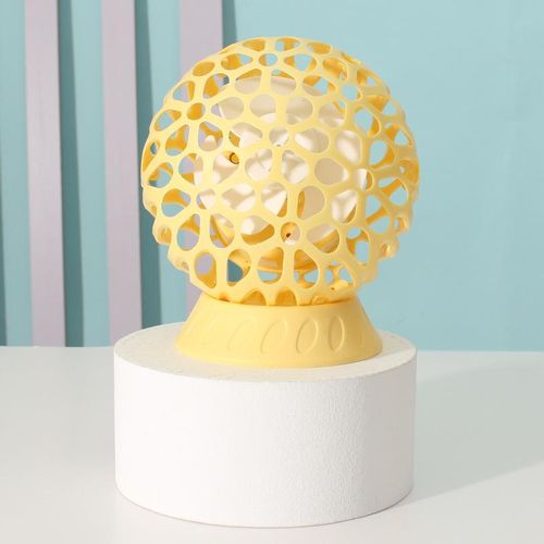 Night Light with fan  USB blue pink & yellow