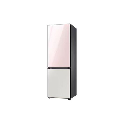 Samsung RB33 T307058 BMF Bespoke2 Door 339 Ltrs Bottom Freezer White And Pink Refrigerator