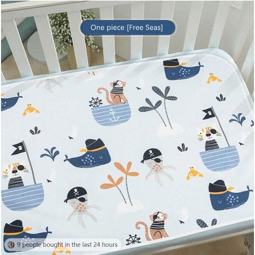 1 PCS Pure Cotton Baby Diaper Pad, Bamboo Fiber Multi-specification Waterproof Washable Extra Large Mattress Breathable Baby and