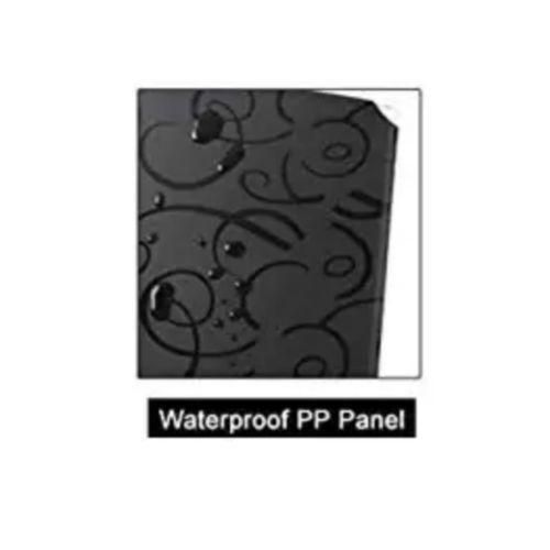 3 Column Plastic Closet - Gray, Black Transparent