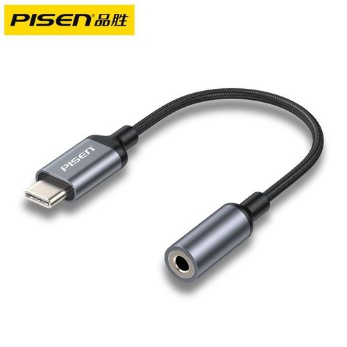 Pinsheng Typec Earphone Adapter, TPC To 3.5mm Interface Converter Cable, TPYecPD18 Charging 2-in-1
