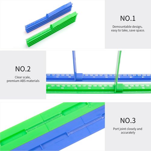 Height Measurement for Wall, Children Adult Height Measurement Rod, 3D Removable Growth Height Stick