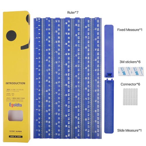 Height Measurement for Wall, Children Adult Height Measurement Rod, 3D Removable Growth Height Stick