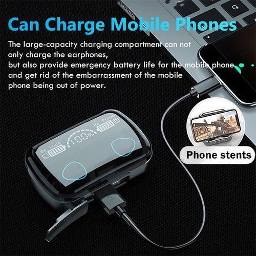 Other Earbuds Wireless Headsets Bluetooth Earphones Stereo Black