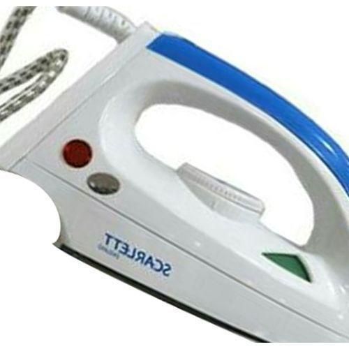 Scarlett Steam & Dry Flat Iron - White,Blue