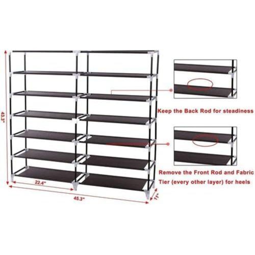 Shoe Rack 12 Layers - Color may vary