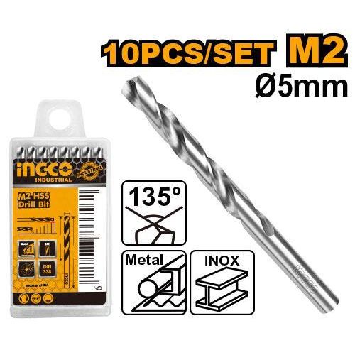 INGCO DBT1110501 - M2 Hss Drill Bit - Orange