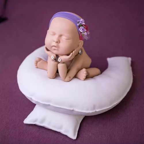 2 Pieces Baby Pillows Portable Easy To Use Accessories For