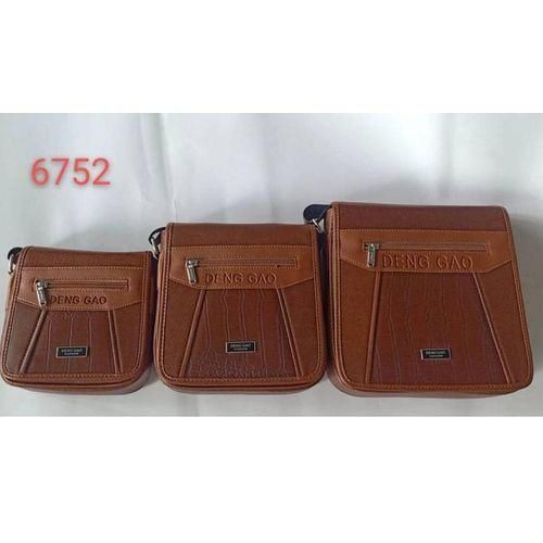 3 Piece Hand Shoulder Bags Side Crossbody Bags- Brown