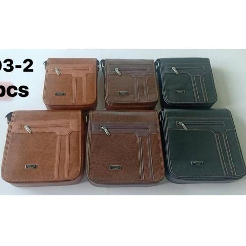 3 Piece Hand Shoulder Bags Side Crossbody Bags- Brown