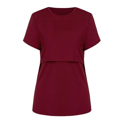 Nursing Breastfeeding Top Loose Plus Size T-shirt For Lactation Period Wear