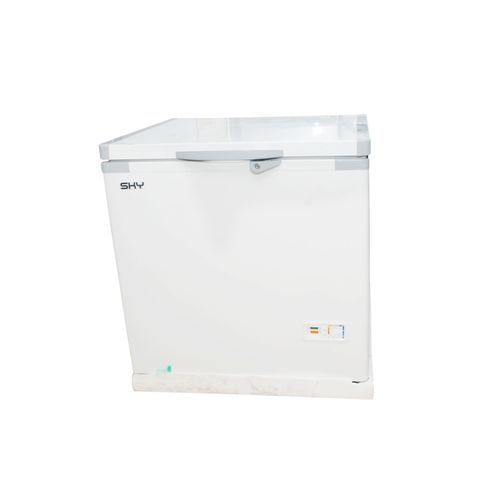 Sky 350 Litres  Double Chest Freezer 350L Gross Volume - White(1 YR WRTY)