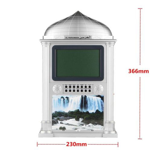 Azan Adhan Islamic Muslim Prayer Mosque Digital Temp calendars Time Wall Clock