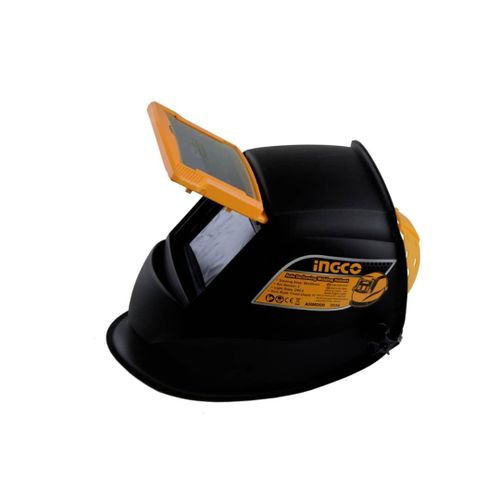 INGCO Auto Darkening Welding Helmet - Black & Yellow