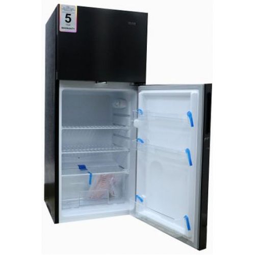 Chiq Gross 155 Litres Net 120 Litres Double Door Fridge Or Refrigerator - Black